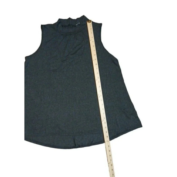The Office Edit X Kiki Larue Women's Gray Sleeveless Turtleneck Soft Size 1X - Picture 5 of 13